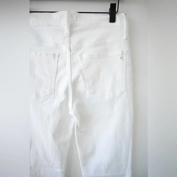 Madewell Mid Rise Kickout Crop NWT - Picture 8 of 10